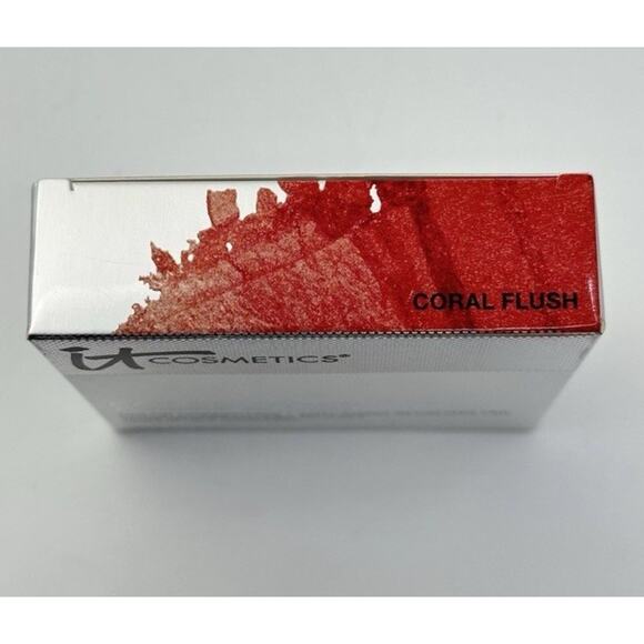IT Cosmetics CC+ Radiance OMBRE BLUSH Anti-Aging Correcting CORAL FLUSH 0.38 oz. - Picture 3 of 4